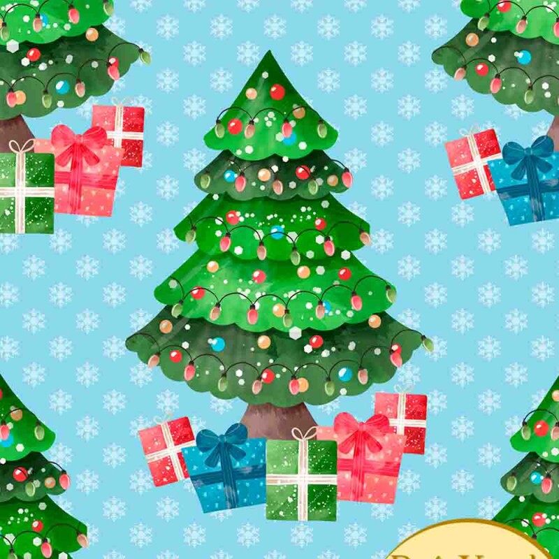 TRICOL. DIGITAL DE NATAL 22 28 - 100% ALGODÃO DIGITAL