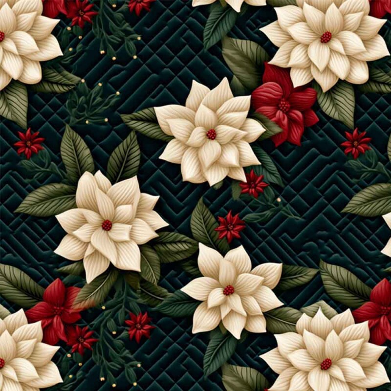TRICOL. QUILT CHRISTMAS 1 - 100% ALGODAO DIGITAL