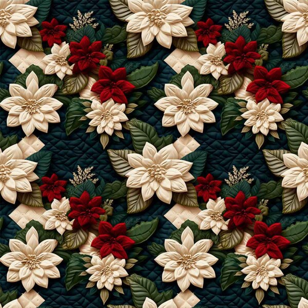 TRICOL. QUILT CHRISTMAS 5 - 100% ALGODÃO DIGITAL