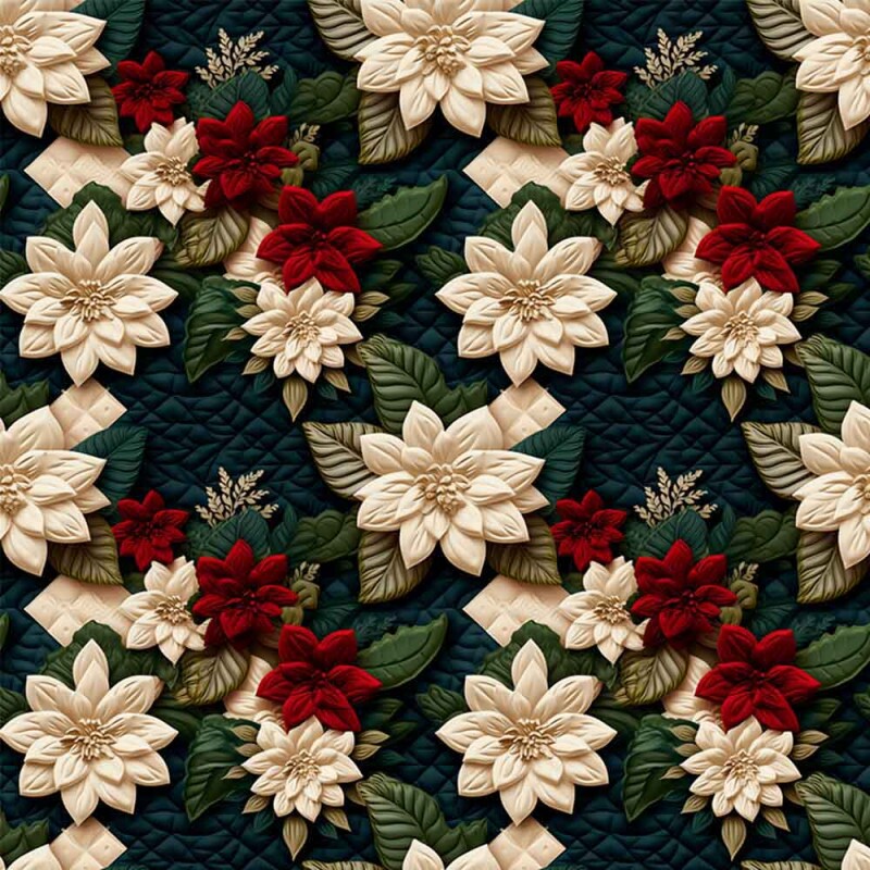 TRICOL. QUILT CHRISTMAS 5 - 100% ALGODÃO DIGITAL
