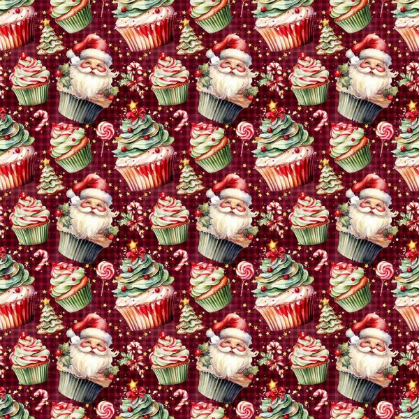 TRICOL. SWEET CHRISTMAS 4 - 100% ALGODAO DIGITAL
