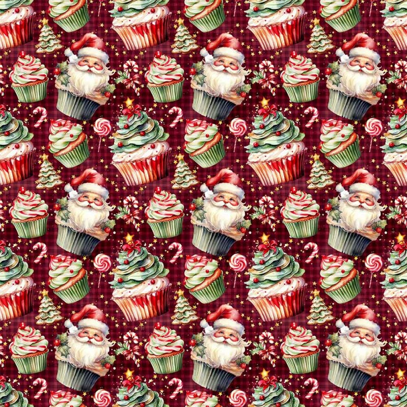 TRICOL. SWEET CHRISTMAS 4 - 100% ALGODAO DIGITAL