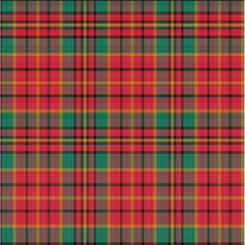 FIO TINTO XADREZ NATAL - 92% ALGODÃO 8% POLIESTER - 1028