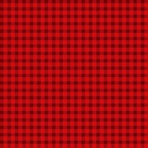 TRICOL. XADREZ VERMELHO CLARO - 100% ALGODÃO PREMIUM - 06906/0179
