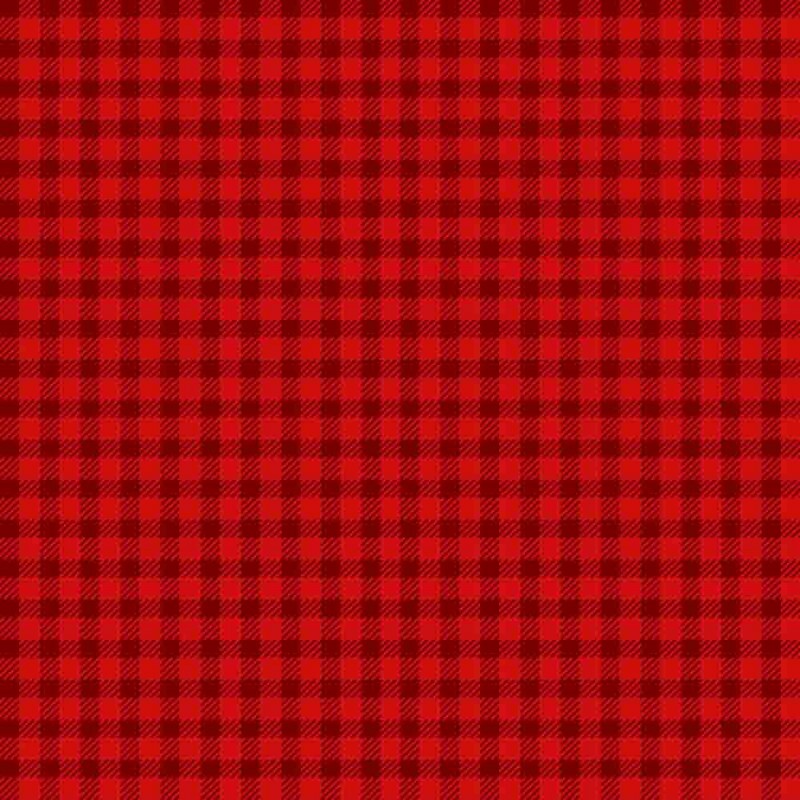 TRICOL. XADREZ VERMELHO CLARO - 100% ALGODÃO PREMIUM - 06906/0179