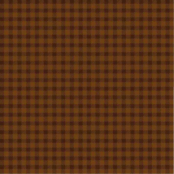 TRICOL. XADREZ CHOCOLATE - 100% ALGODÃO PREMIUM - 06906/261