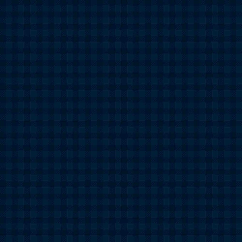TRICOL. XADREZ AZUL MARINHO - 100% ALGODÃO - 06906/189