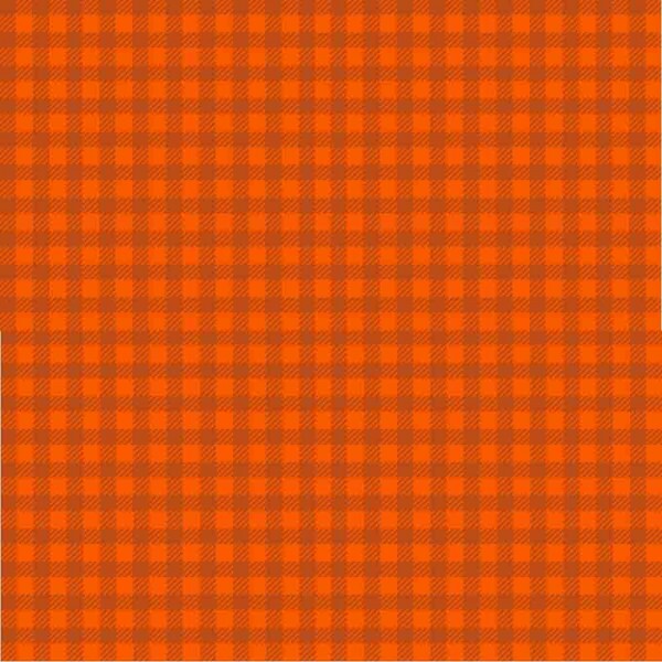 TRICOL. XADREZ LARANJA - 100% ALGODÃO - 06906/283