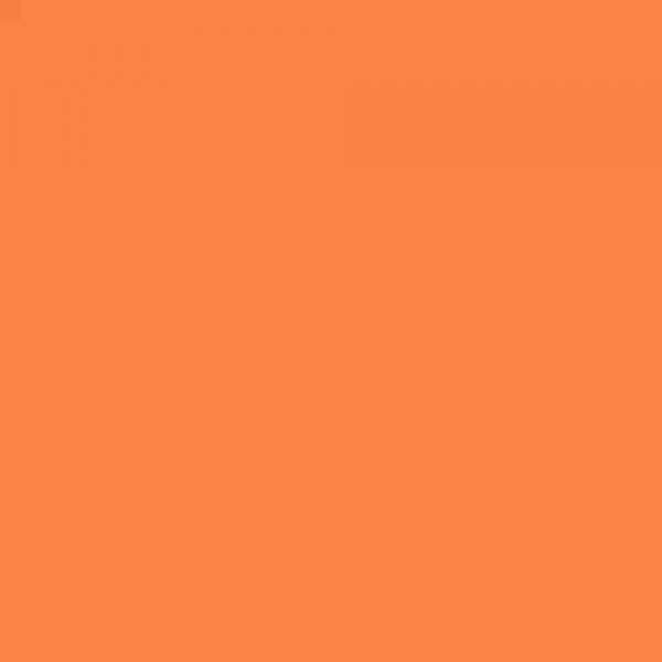 TRICOL. LISO LARANJA - 100% ALGODÃO - fundo 1847