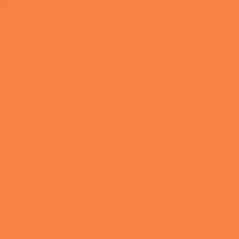TRICOL. LISO LARANJA - 100% ALGODÃO - fundo 1847