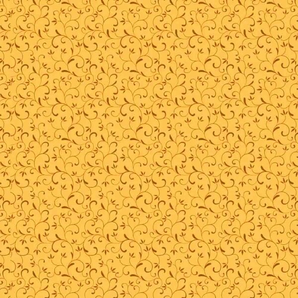 TRICOL. ARABESQUE MOSTARDA - 100% ALGODÃO 78338/41