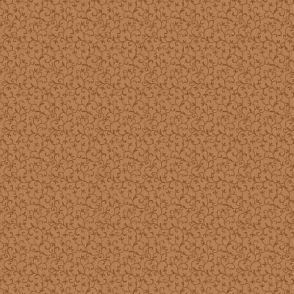 TRICOL. ARABESQUE CASTANHO - 100% ALGODÃO - 78338/57