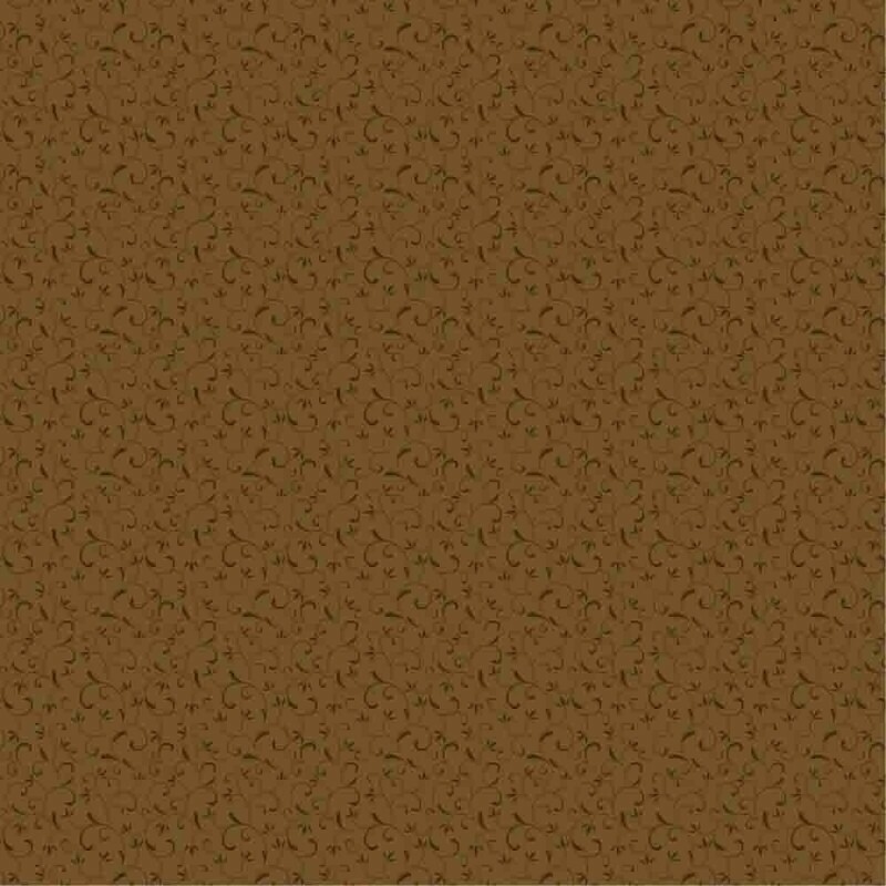 TRICOL. ARABESQUE CHOCOLATE - 100% ALGODÃO - 78338/11