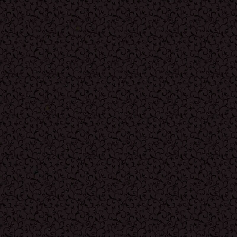 TRICOL. ARABESQUE PRETO - 100% ALGODÃO - 78338/013