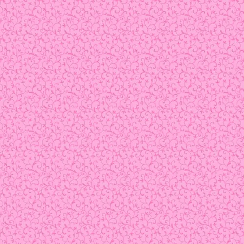 TRICOL. ARABESQUE ROSA - 100% ALGODÃO - 78338/0016