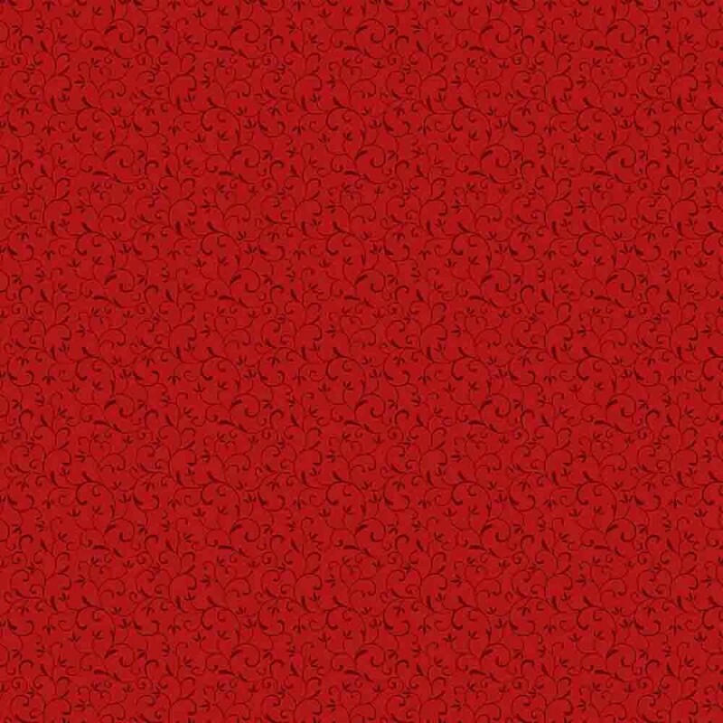 TRICOL. ARABESQUE VERMELHO CLARO - 100% ALGODÃO - 78338/007