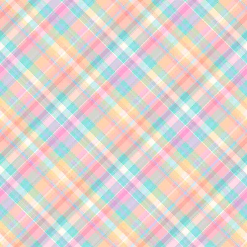 TRICOL. XADREZ CANDY 5 - 100% ALGODÃO - 87415/001D