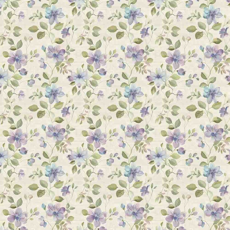 TRICOL. BLUE LAVENDER 02 - 100% ALGODÃO DIGITAL
