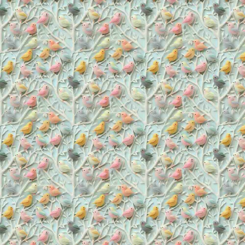 TRICOL. PASSARIM 02 - 100% ALGODÃO DIGITAL