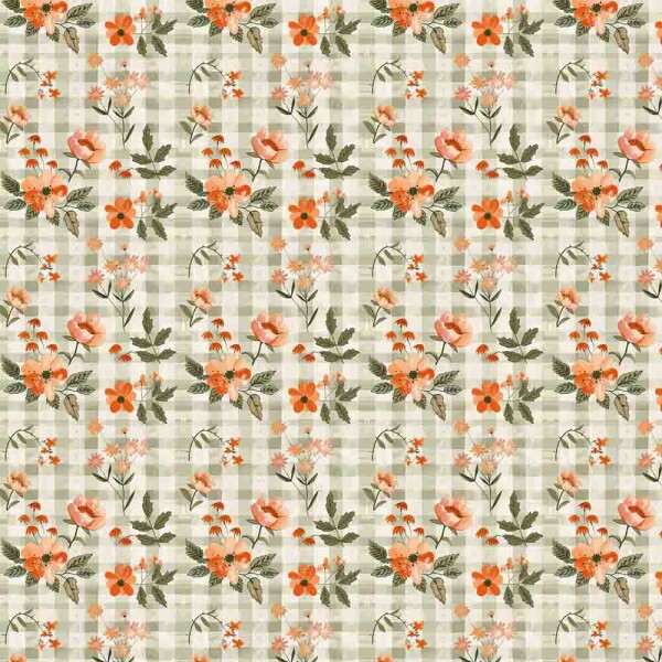 TRICOL. ORANGE LEMONADE 02 - 100% ALGODÃO DIGITAL