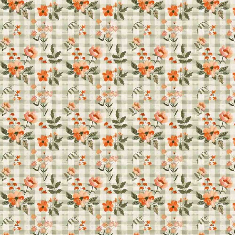 TRICOL. ORANGE LEMONADE 02 - 100% ALGODÃO DIGITAL