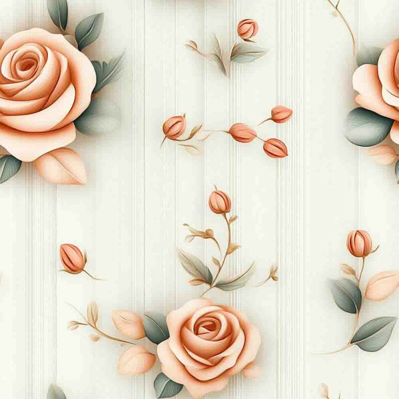 TRICOL. DELICATESSE ROSAS 2 100% ALGODÃO 91385/001D