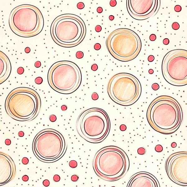 TRICOL. FLORALICE DOTS 100% ALGODÃO 92593/001D