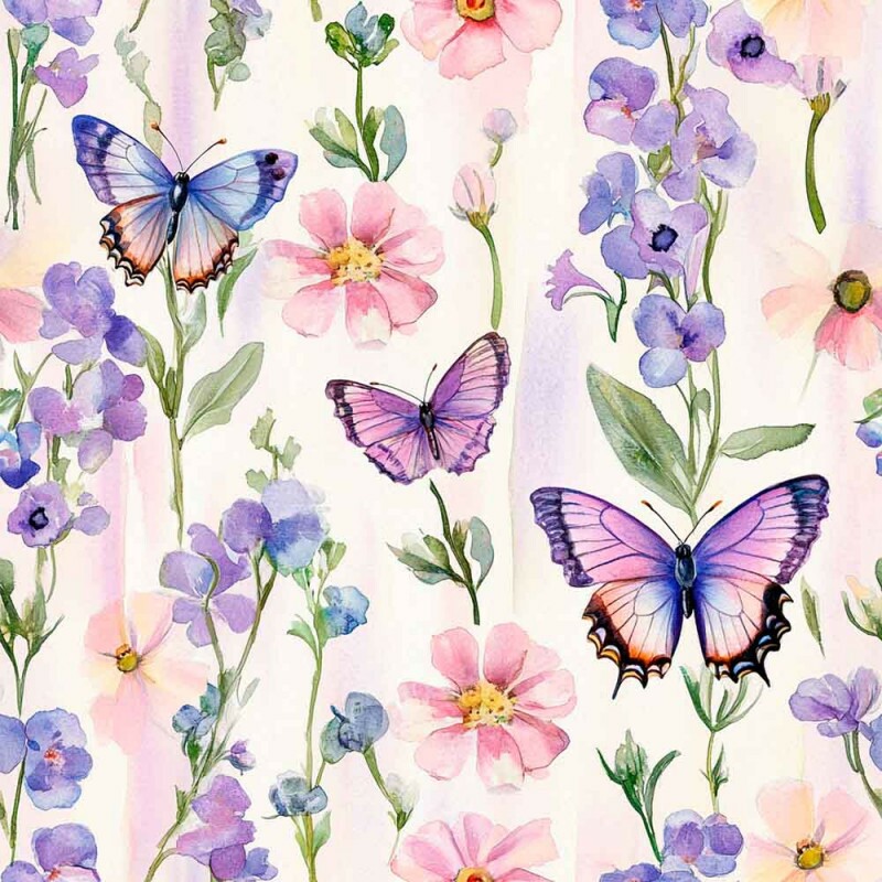 JL25 - TRICOL. DIGITAL 100% ALGODAO - COLEÇÃO ENGLISH LAVENDER - BRISTOL - 94589/001D