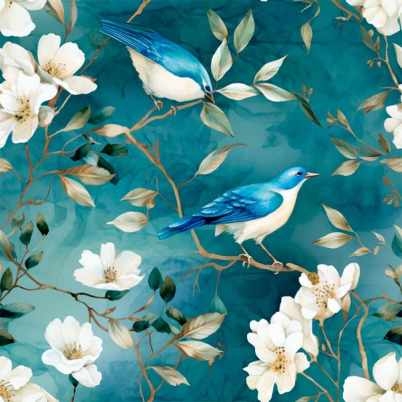 Sarja  Hidrorrepelente Blue Bird  100% Algodão 96321/001D