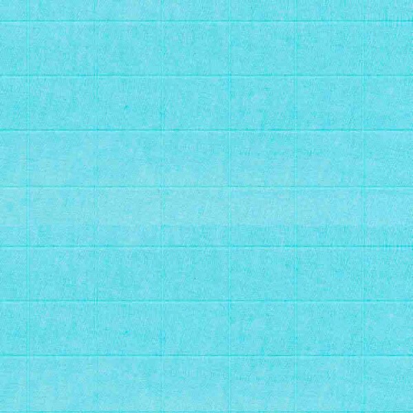 FRALDA CARE LISA AZUL BEBÊ - QUADRICULADO - 100% ALGODÃO - 75CM