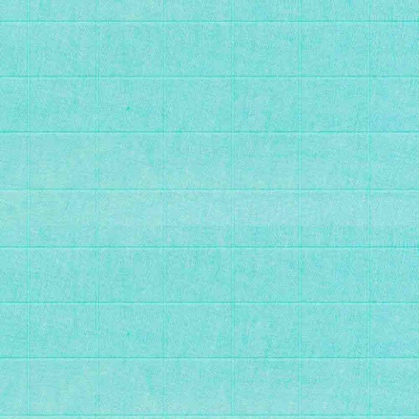 FRALDA CARE LISA VERDE ÁGUA - QUADRICULADO - 100% ALGODÃO - 75CM