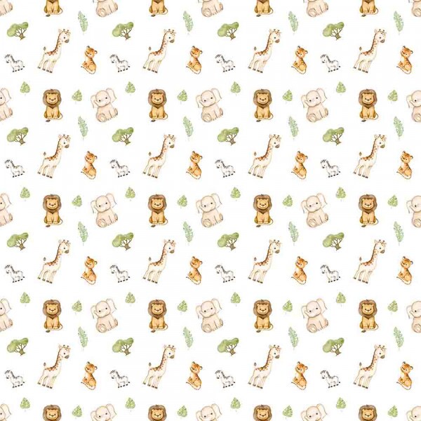 FLANELA ESTAMPADA FADAS - 100% ALGODÃO DIGITAL