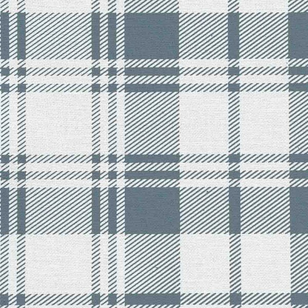 LINHO EST. XADREZ TARTAN DENIM - 75% ALG. 17% VISC. 8% LINHO