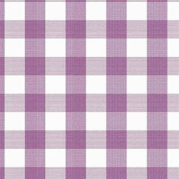 TRICOLINE FIO TINTO XADREZ MEDIO - ROXO