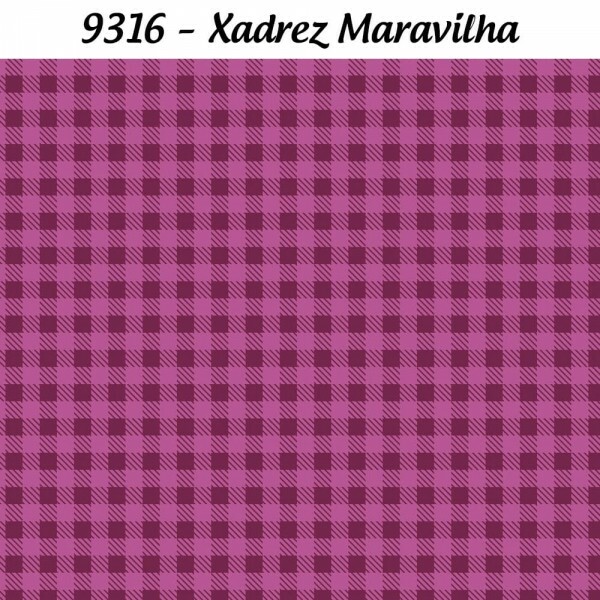 TRICOL. XADREZ MARAVILHA - 100% ALGODÃO PREMIUM