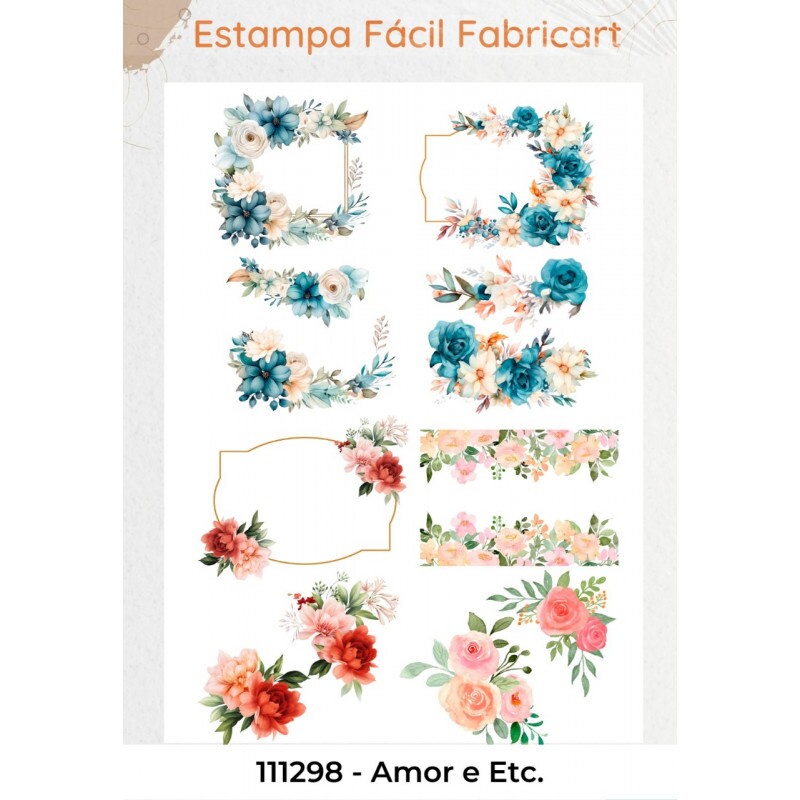 ESTAMPA FÁCIL - AMOR E ETC.