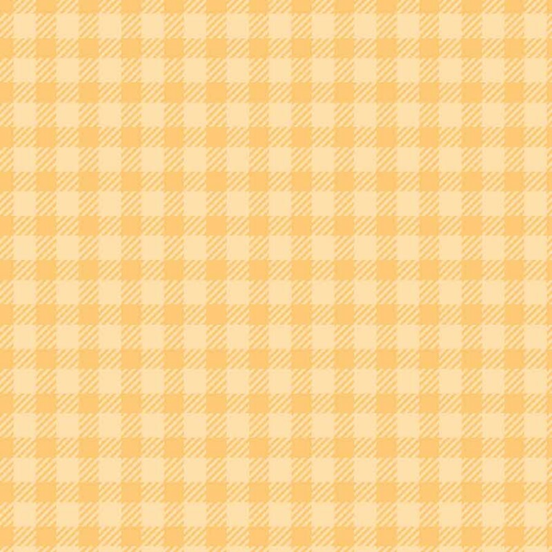 TRICOL. XADREZ AMARELO 100% ALGODÃO PREMIUM