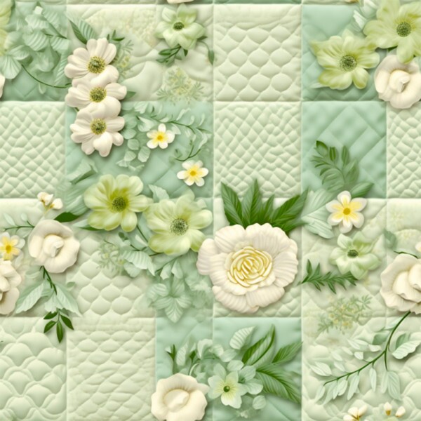 TRICOL. QUILT VERDE 2 - 100% ALGODÃO DIGITAL - 84270-001