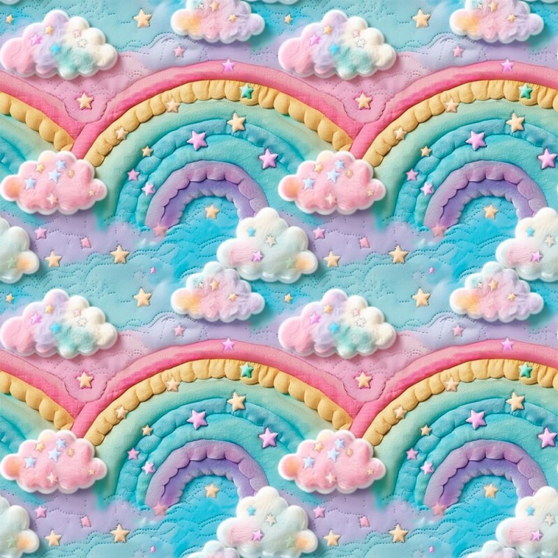 TRICOL. OVER THE RAINBOW 2 - 100% ALGODAO - 86857-001