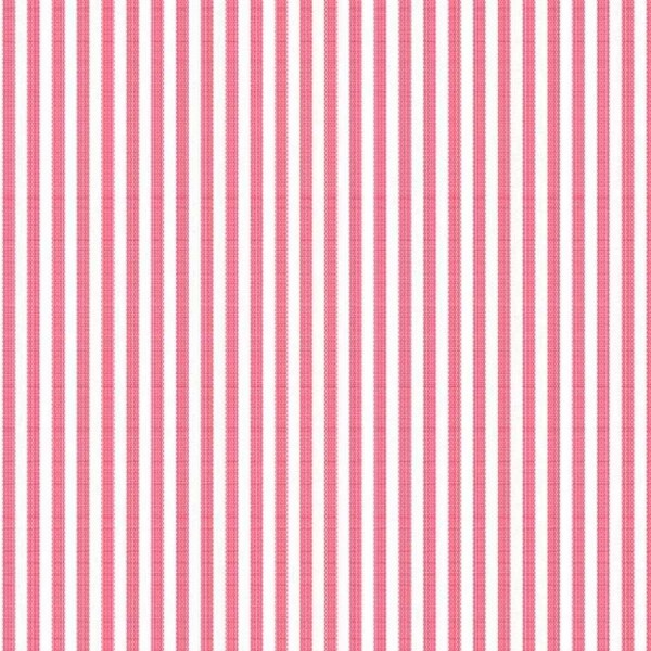 TRICOLINE FIO TINTO LISTRADO 3 MM VERMELHO - 100% ALGODÃO