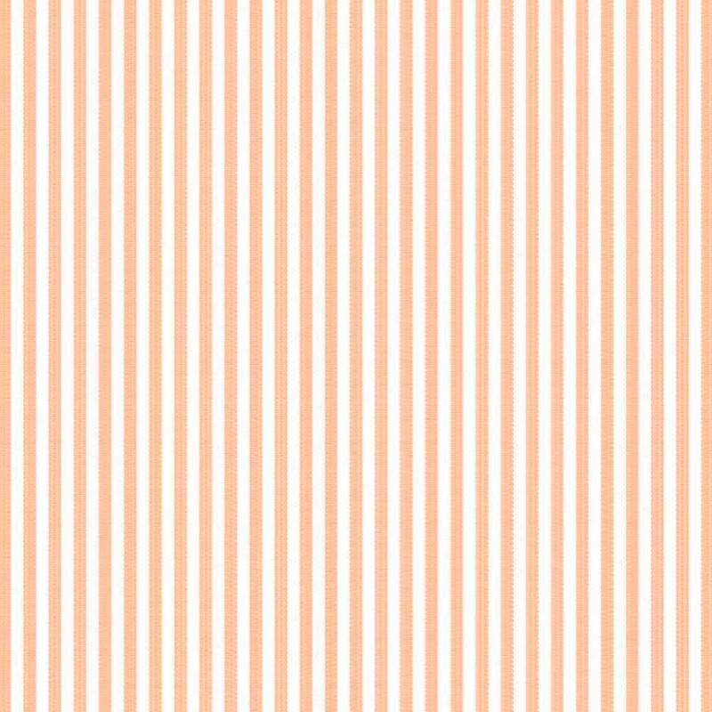 TRICOLINE FIO TINTO LISTRADO 3 MM LARANJA - 100% ALGODÃO
