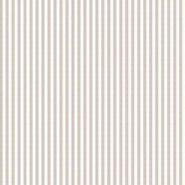 TRICOLINE FIO TINTO LISTRADO 3 MM BEGE ESCURO - 100% ALGODÃO