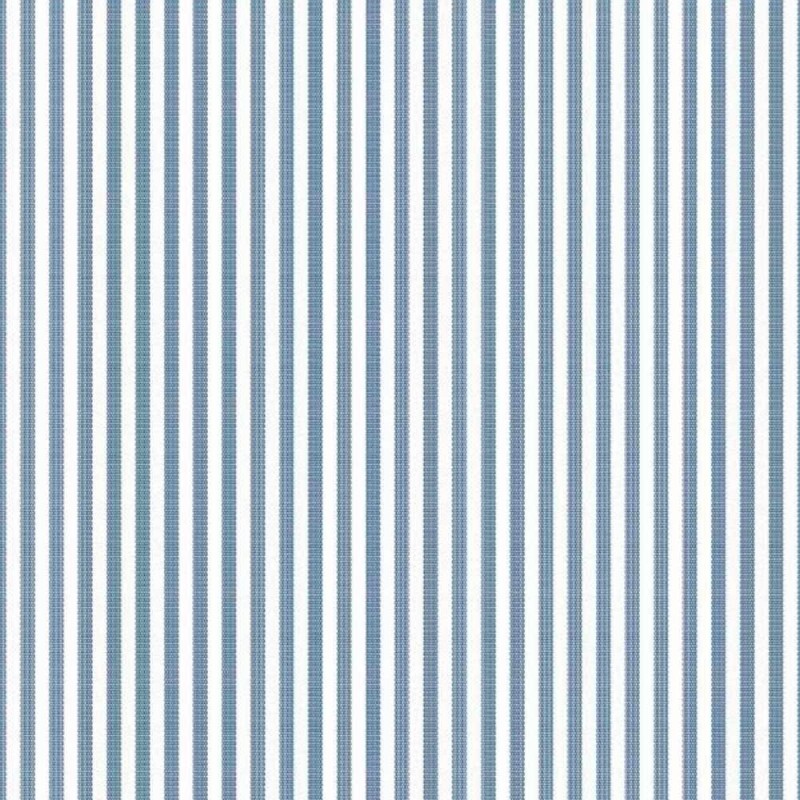 TRICOLINE FIO TINTO LISTRADO 3 MM AZUL INDIGO  - 100% ALGODÃO