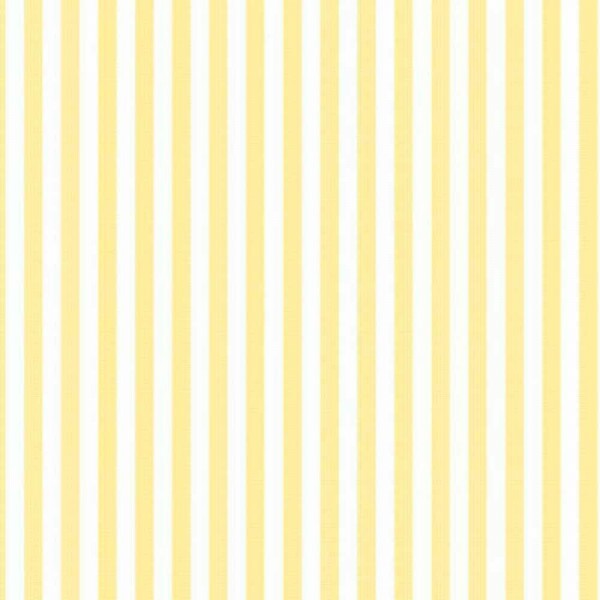 TRICOLINE FIO TINTO LISTRADO 5 MM AMARELO - 100% ALGODÃO