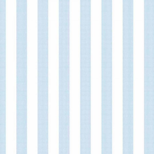 TRICOLINE FIO TINTO LISTRADO 1 CM  AZUL BEBÊ- 100% ALGODÃO