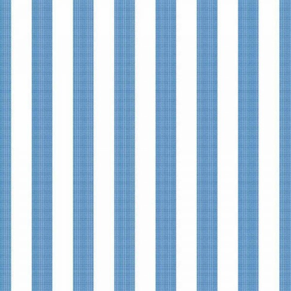 TRICOLINE FIO TINTO LISTRADO 1 CM  AZUL ROYAL - 100% ALGODÃO