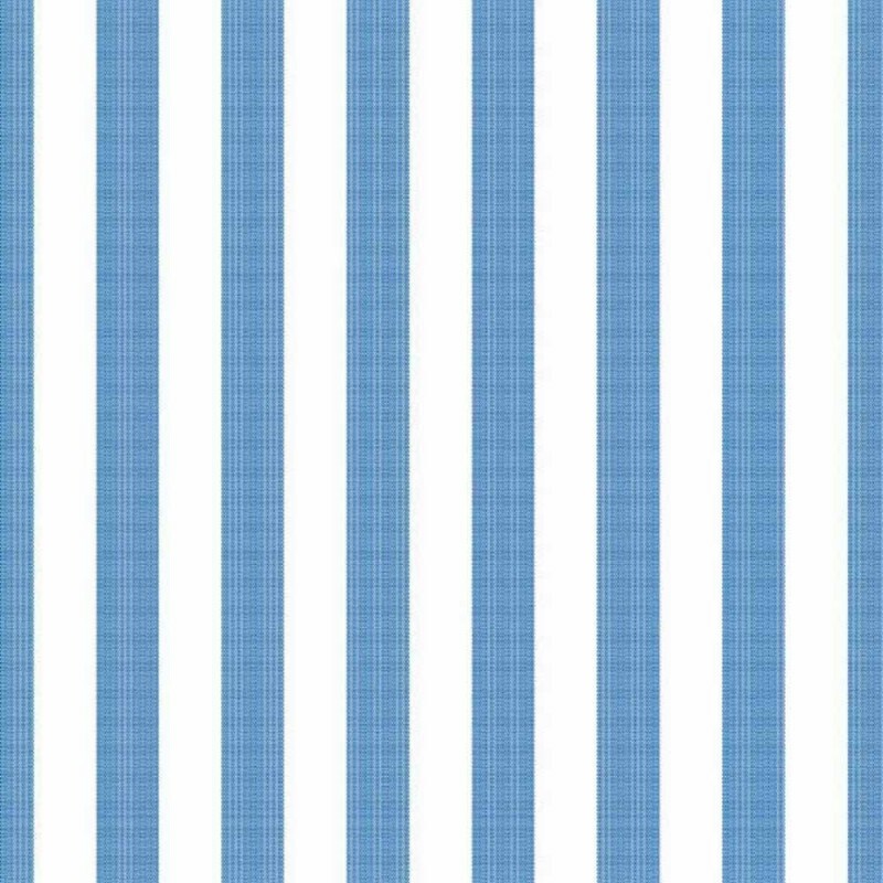 TRICOLINE FIO TINTO LISTRADO 1 CM  AZUL ROYAL - 100% ALGODÃO