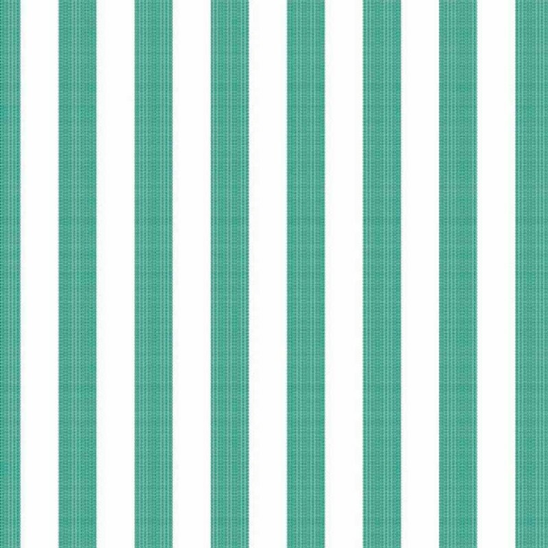 TRICOLINE FIO TINTO LISTRADO 1 CM VERDE BANDEIRA - 100% ALGODÃO