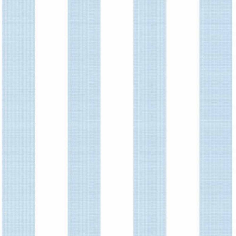 TRICOLINE FIO TINTO LISTRADO 2 CM  AZUL BEBÊ- 100% ALGODÃO