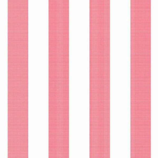 TRICOLINE FIO TINTO LISTRADO 2 CM VERMELHO - 100% ALGODÃO